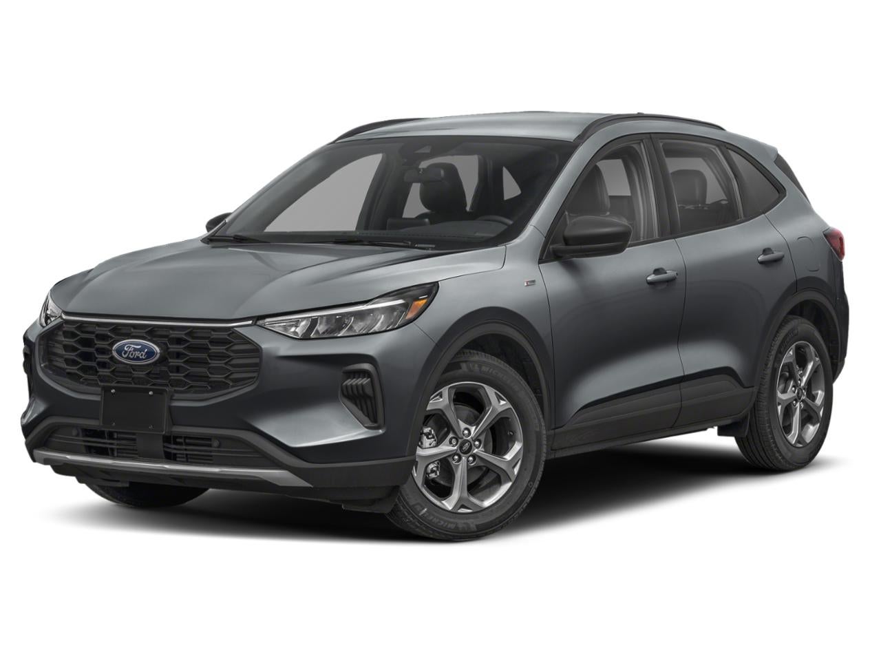 2025 Ford Escape ST-Line AWD in Carbonized Gray Metallic — front three-quarter view