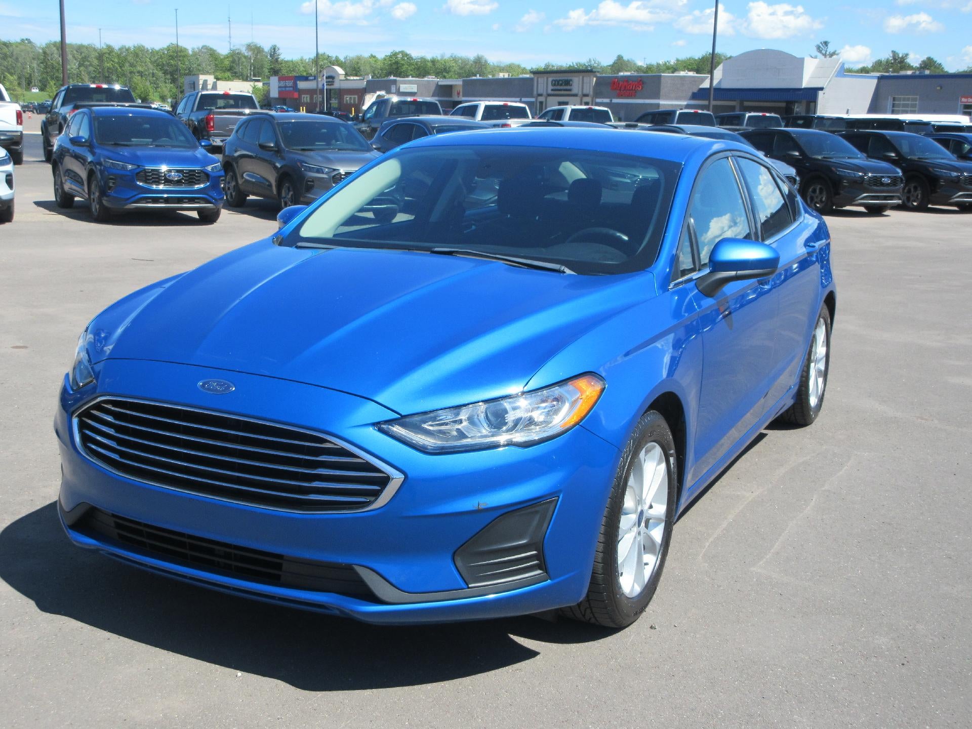 2020 Ford Fusion — side profile view